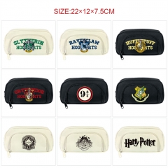 10 Styles Harry Potter Cartoon Pattern Pencil Case Anime Pencil Bag