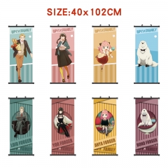 25 Styles 40*102CM SPY×FAMILY Cartoon Wall Scroll Anime Wallscroll