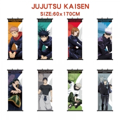 17 Styles 60*170CM Jujutsu Kaisen Cartoon Wall Scroll Anime Wallscroll