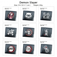 12 Styles Demon Slayer: Kimetsu no Yaiba PU Anime Short Wallet Purse