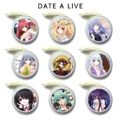 9 Styles Date a Live Anime Zipper Coin Purse