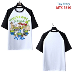 Toy Story Cartoon Character Pattern Anime T Shirt