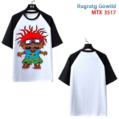 Rugrats Go Wild Cartoon Character Pattern Anime T Shirt