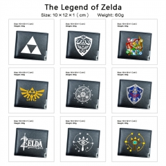 10 Styles The Legend Of Zelda PU Anime Short Wallet Purse