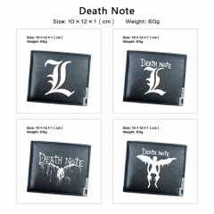 8 Styles Death Note PU Anime Short Wallet Purse