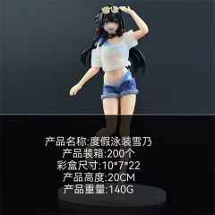 20CM My Youth Romantic Comedy Is Wrong, As I Expected Yukinoshita Yukino Anime Figure Toy Doll