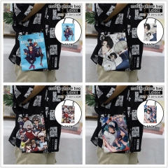 (21.5*15.5cm) 4 Styles Jujutsu Kaisen Cartoon Pattern Anime Phone Bag