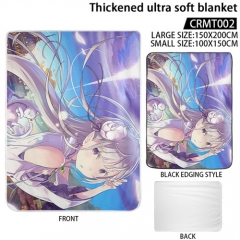 (Single Sided) 2 Styles 2 Sizes Re:Life in a Different World from Zero/Re: Zero Cartoon Character Anime Blanket