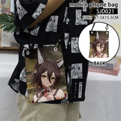 (21.5*15.5cm) 2 Styles Honkai: Star Rail Cartoon Pattern Anime Phone Bag