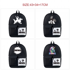 7 Styles Fortnite Cosplay Cartoon Canvas Students Backpack Anime Bag