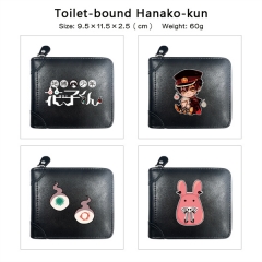 5 Styles Toilet-Bound Hanako-kun Cosplay PU Purse Folding Anime Short Wallet