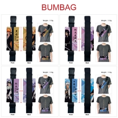 8 Styles Bleach Movie Character Cosplay Anime Canvas Waist Bag