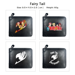 7 Styles Fairy Tail Cosplay PU Purse Folding Anime Short Wallet