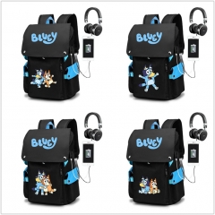 6 Styles Bluey Cartoon Anime Backpack Bag