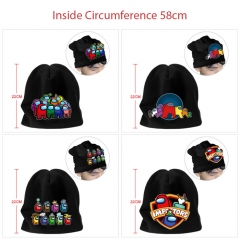 7 Styles Among Us Cartoon Pattern Anime Knitted Hat