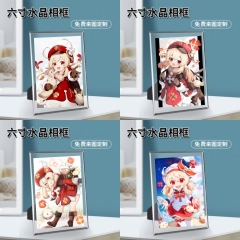 36 Styles Genshin Impact Klee Game Anime Crystal Photo Frame (With Picture)
