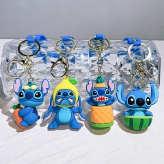 4 Styles Lilo & Stitch Anime Figure Keychain