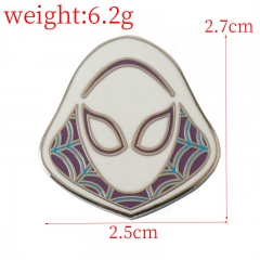 Spider-Man Cartoon Alloy Badge Anime Brooch