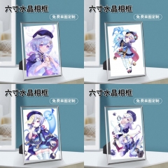 28 Styles Genshin Impact QiQi Game Anime Crystal Photo Frame (With Picture)