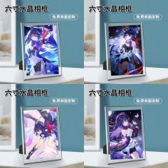 35 Styles Honkai: Star Rail Seele Game Cartoon Anime Crystal Photo Frame (With Picture)