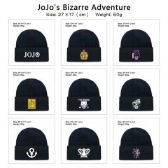 10 Styles JoJo's Bizarre Adventure Cosplay Cartoon Decoration Anime Knitted Hat