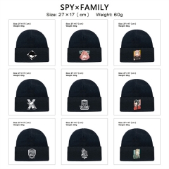 12 Styles SPY×FAMILY Cosplay Cartoon Decoration Anime Knitted Hat