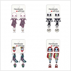 5 Styles The Nightmare Before Christmas Anime Alloy Earring