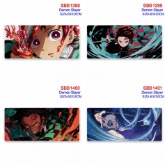 30*60CM 4 Styles Demon Slayer: Kimetsu no Yaiba Cartoon Pattern Anime Mouse Pad