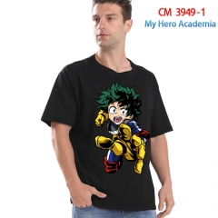 2 Styles My Hero Academia Short Sleeve Cartoon Anime T Shirt