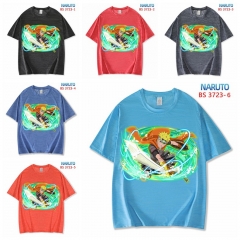 36 Styles Naruto Cartoon Pattern Color Printing Anime T shirts