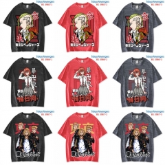 36 Styles Tokyo Revengers Cartoon Short Sleeve Anime T shirts