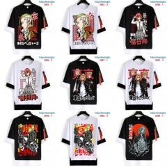 26 Styles Tokyo Revengers Short Sleeve Cartoon Anime T shirts
