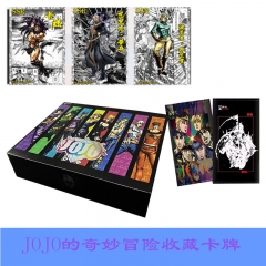 3 Styles JoJo's Bizarre Adventure Paper Anime Mystery Surprise Box Playing Card