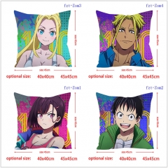 2 Sizes 5 Styles Zom 100 : Bucket List of the Dead Cartoon Square Anime Pillow