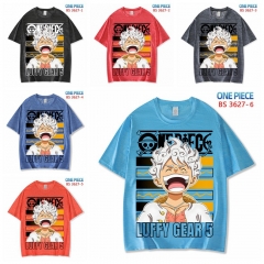 36 Styles One Piece Cartoon Short Sleeve Anime T Shirt
