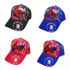 10 Styles Spider Man For Children's Baseball Cap Anime Hat