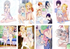 2 Styles 8PCS/SET 42*29CM Eromanga Sensei/Izumi Sagiri Cartoon Anime Paper Poster