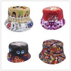 12 Styles One Piece For Adult Anime Fisherman's Hat