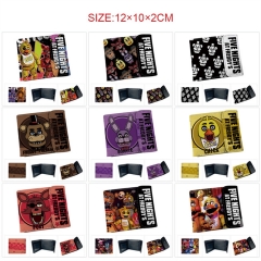 13 Styles Five Nights at Freddy's PU Folding Purse Anime Short Wallet