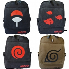 4 Styles 31*18*45CM Naruto Cartoon Anime Backpack Bag