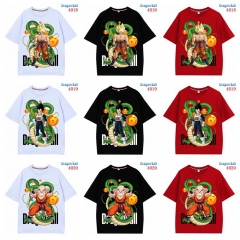 36 Styles Dragon Ball Z Cartoon Short Sleeve Anime T Shirt