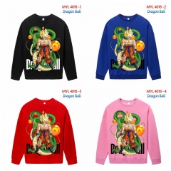 40 Styles Dragon Ball Z Cartoon Long Sleeve Anime Sweatshirt