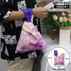 Kirby Cartoon Pattern Anime Wrist Bag