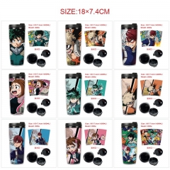 9 Styles Boku no Hero Academia/My Hero Academia Cartoon Pattern Mug Anime Plastic Water Cup