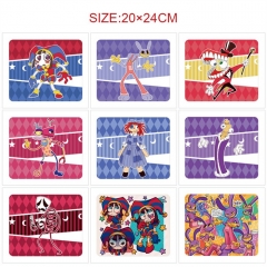 5PCS/SET 20*24CM 12 Styles The Amazing Digital Circus Cartoon Pattern Anime Mouse Pad