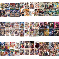 31 Styles Demon Slayer/My Hero Academia Dragon Ball/Jujutsu Kaisen Anime Poster (8PCS/SET)