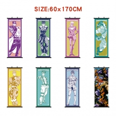 60*170CM 13 Styles JoJo's Bizarre Adventure Wall Scroll Cartoon Pattern Decoration Anime Wallscroll