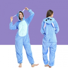 2 Styles Lilo & Stitch Children Adult Cute Anime Plush Pajamas