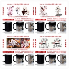4 Styles Kantai Collection Cartoon Pattern Ceramic Cup Anime Changing Color Ceramic Mug