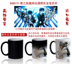 Okumura Rin Cartoon Pattern Ceramic Cup Anime Changing Color Ceramic Mug